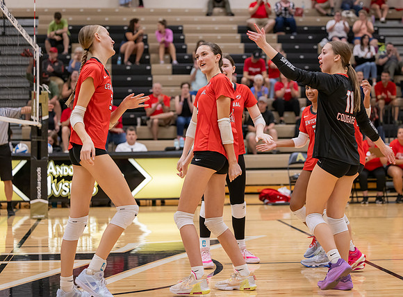Centennial vs Andover Girls Varsity Volleyball 184