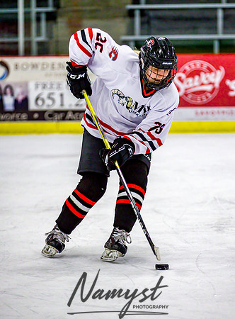 Centennial-Spring Lake Park vs Rogers Girls Varsity Hockey 028