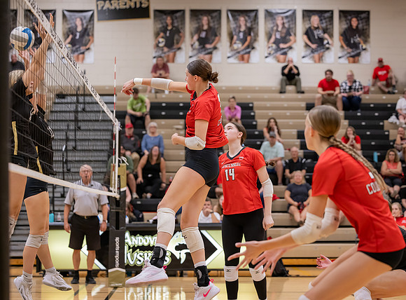 Centennial vs Andover Girls Varsity Volleyball 103