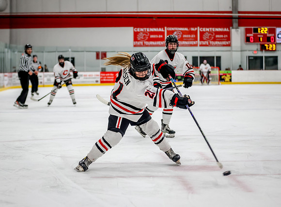 Centennial vs Holy Angels Varsity Hockey 69