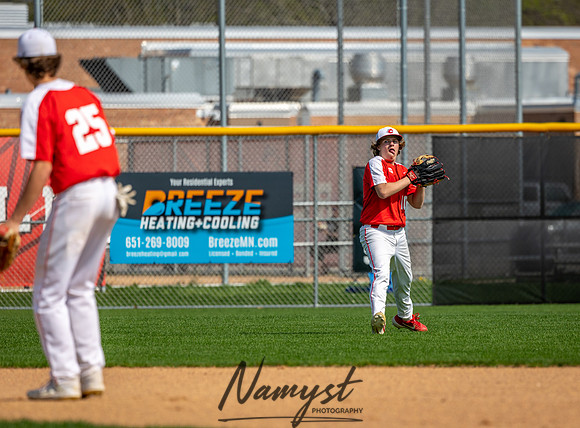Centennial vs Andover B-Squad Baseball 065