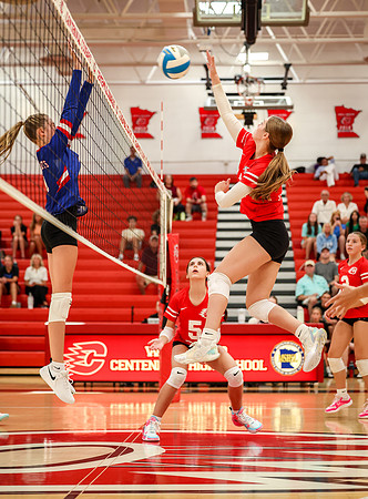 587 Centennial vs Cambridge-Isanti Girls 9A Volleyball