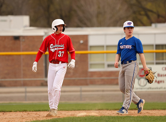 Centennial vs Spring Lake Park Baseball_942