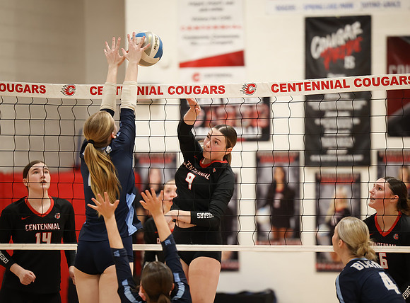 Centennial vs Blaine Girls Varsity Volleyball 117