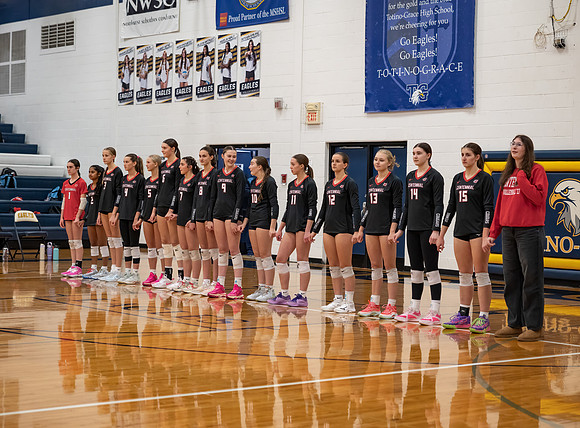 Centennial vs Totino-Grace Girls Varsity Volleyball 9