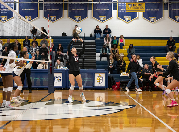 Centennial vs Totino-Grace Girls Varsity Volleyball 138