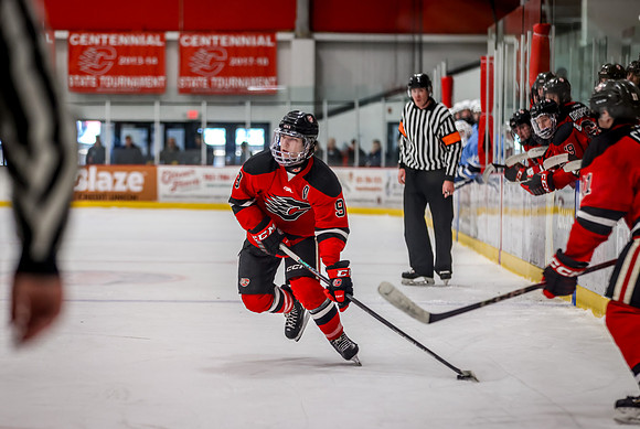 Centennial vs Blaine Varsity Hockey 80