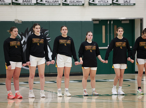 Mounds View vs Forest Lake Varsity Basketball 9