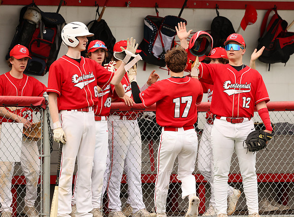 Centennial vs Spring Lake Park Baseball_705