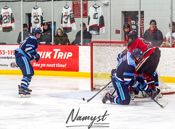 Centennial vs Blaine Varsity Hockey 279
