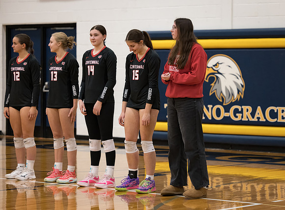Centennial vs Totino-Grace Girls Varsity Volleyball 19