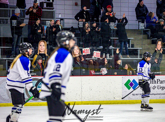 Centennial-Spring Lake Park vs Rogers Girls Varsity Hockey 449