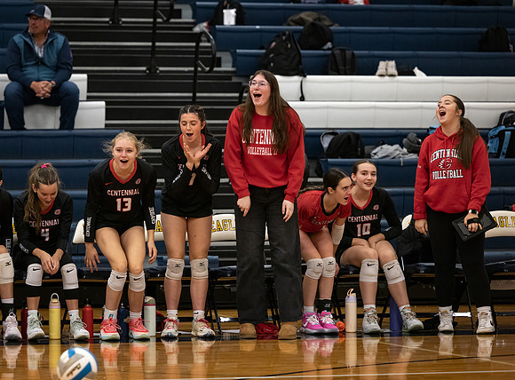 Centennial vs Totino-Grace Girls Varsity Volleyball 249
