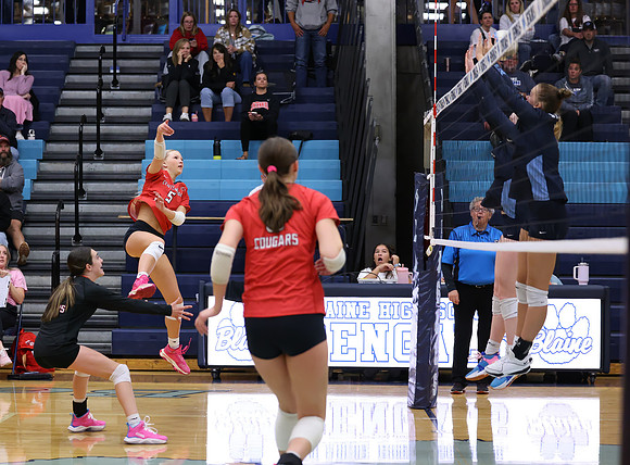 Centennial vs Blaine Girls Varsity Volleyball 226