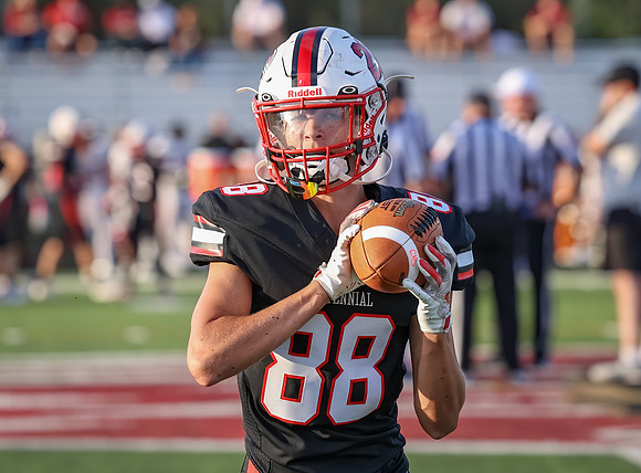 Centennial vs Maple Gove Varsity Football 46