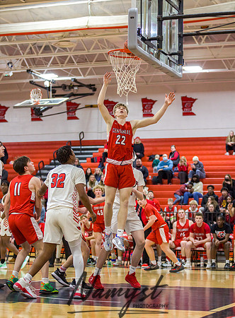 Centennial vs Coon Rapids Boys Varsity Basketball 053