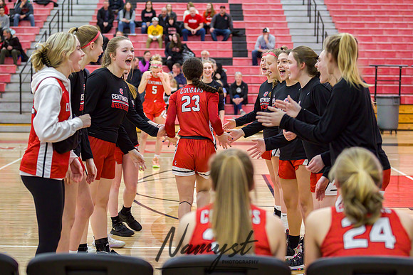 Centennial vs Andover Girls Varsity Basketball 015