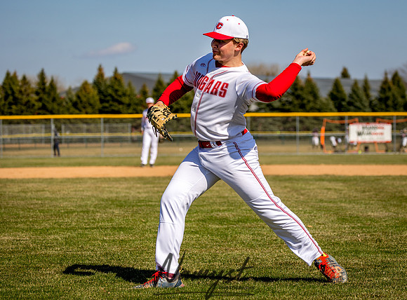 Centennial vs Rogers Varsity Baseball 039
