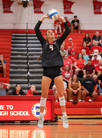 Centennial vs Osseo Girls Varsity Volleyball 35
