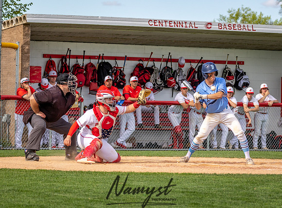 Centennial vs Blaine Varsity Baseball 243