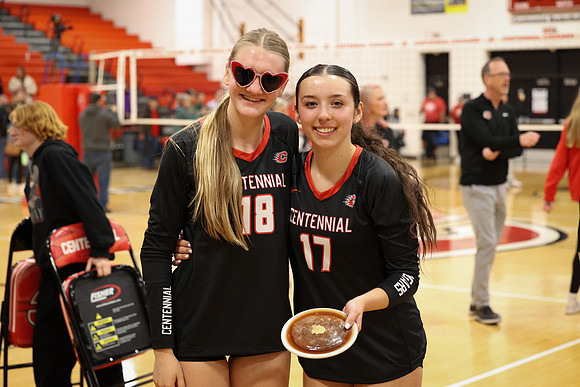 Centennial vs Coon Rapids Girls Varsity Volleyball 206