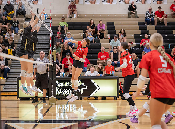 Centennial vs Andover Girls Varsity Volleyball 26
