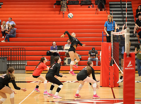 Centennial vs Blaine Girls Varsity Volleyball 167