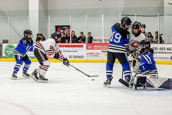 Centennial vs Roger JV Hockey 150