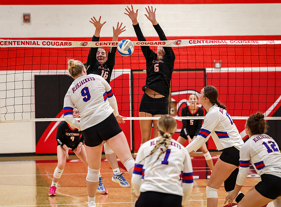 2805 Centennial vs Cambridge-Isanti Girls Varsity Volleyball