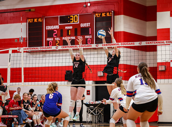 1400 Centennial vs Cambridge-Isanti Girls JV Volleyball