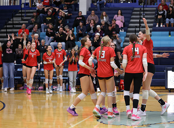 Centennial vs Blaine Girls Varsity Volleyball 232