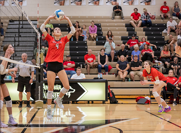 Centennial vs Andover Girls Varsity Volleyball 138