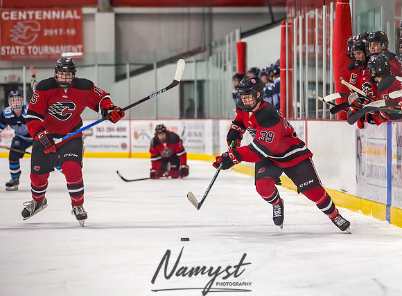 Centennial vs Blaine JV Hockey 132
