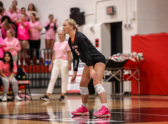 Centennial vs Champlin Park Girls Varsity Volleyball 48