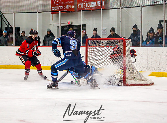 Centennial vs Blaine Varsity Hockey 160