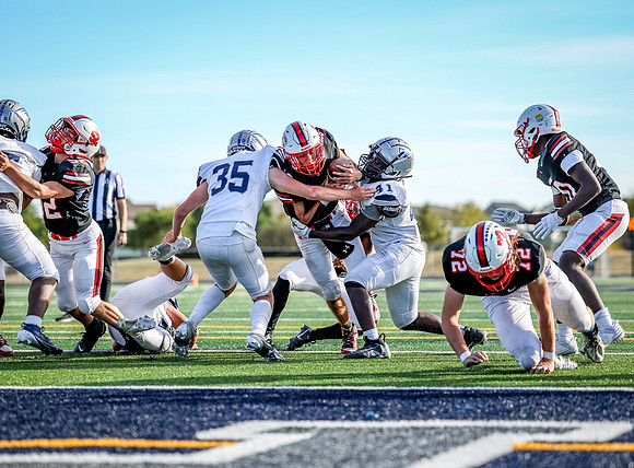 Centennial vs Champlin JV Football 277