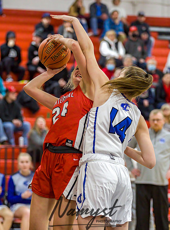 Centennial vs Cambridge-Isanti Girls Varsity Basketball 098