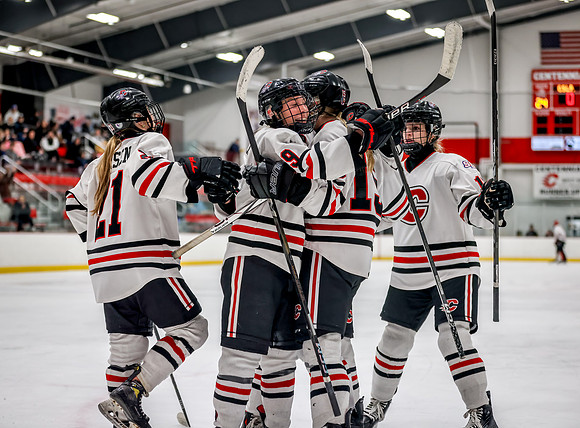 Centennial vs Holy Angels Varsity Hockey 137