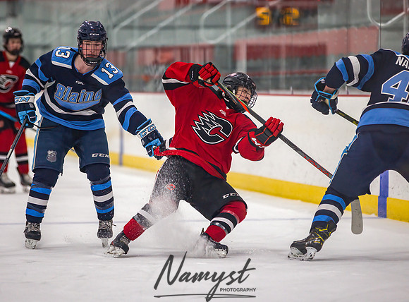 Centennial vs Blaine JV Hockey 056