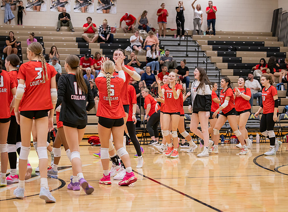 Centennial vs Andover Girls Varsity Volleyball 187